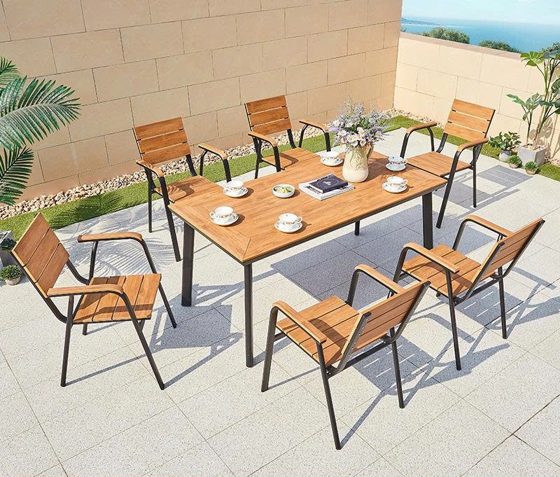 Bộ Bàn Ghế Sân Vườn, Ngoài Trời Phong Cách Bắc Âu