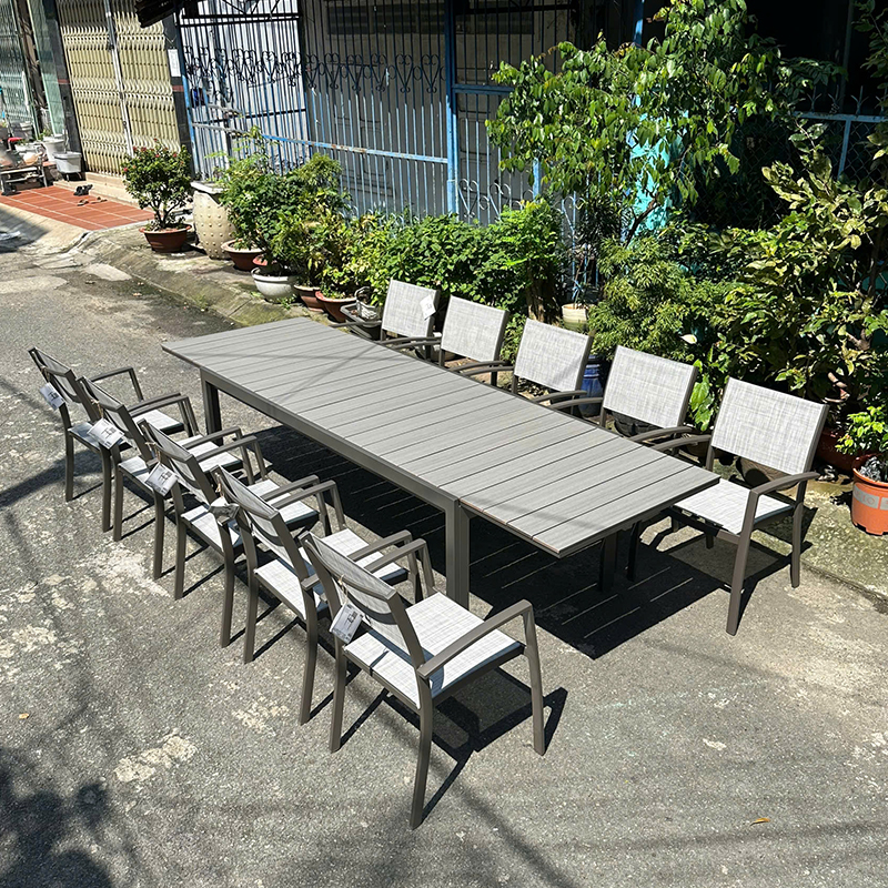 Bộ Bàn Ghế Sân Vườn 10 Ghế