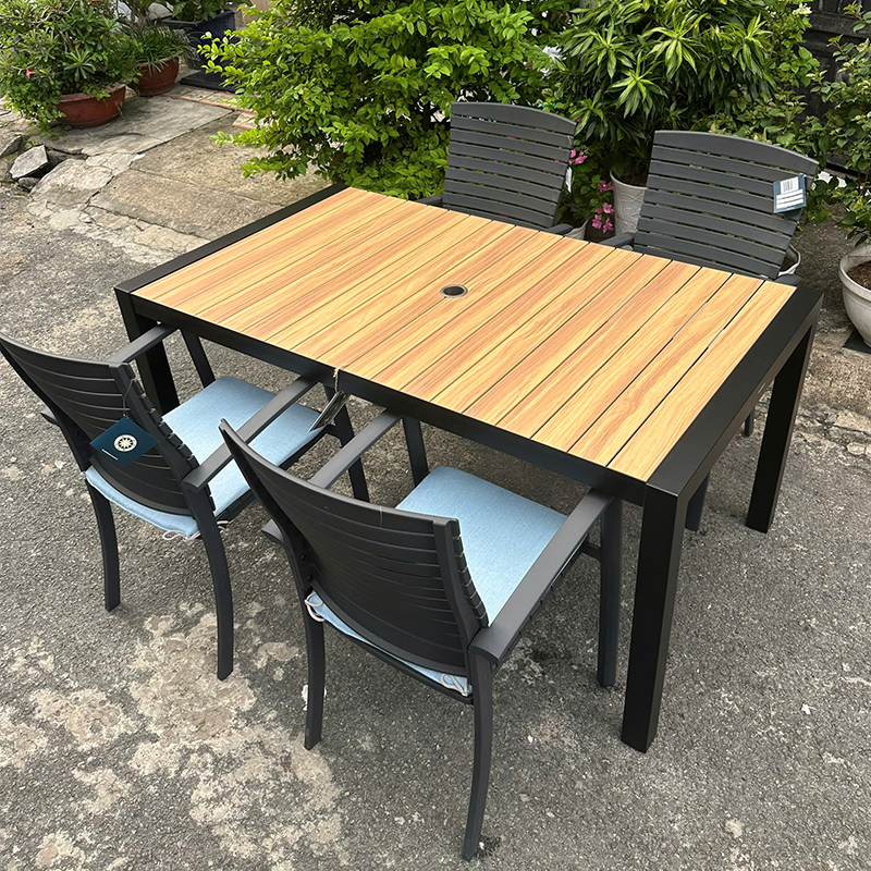 Bộ Bàn Ghế Sân Vườn Nhôm Cao Cấp – PA160