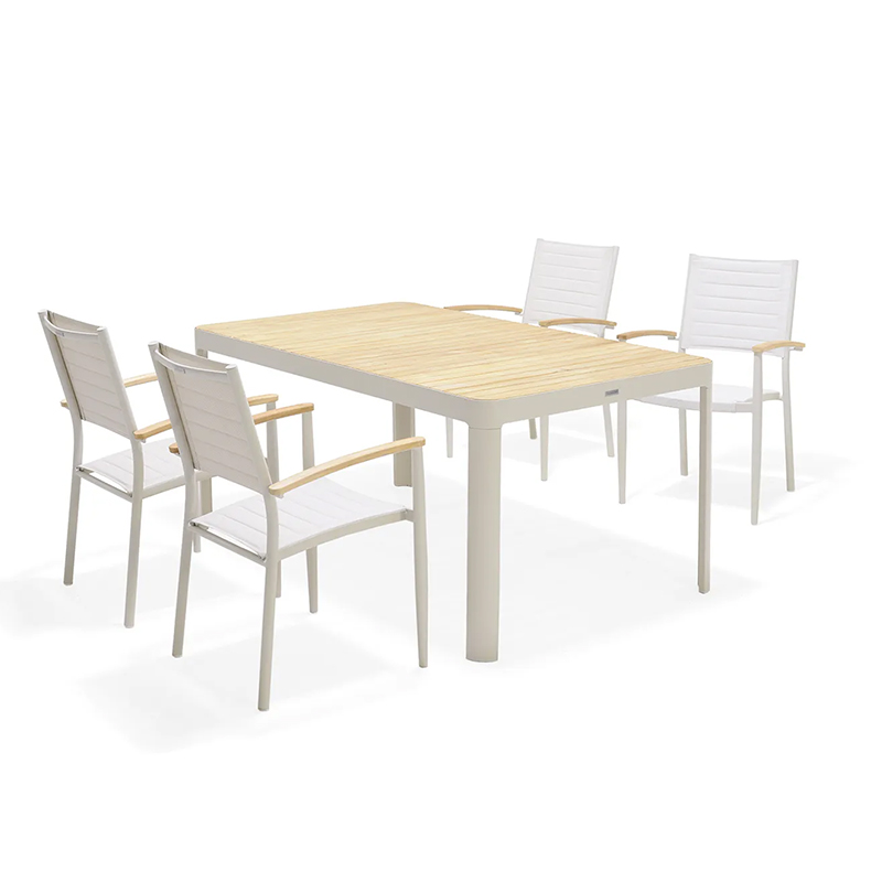 Bộ bàn ghế ngoài trời Portals light